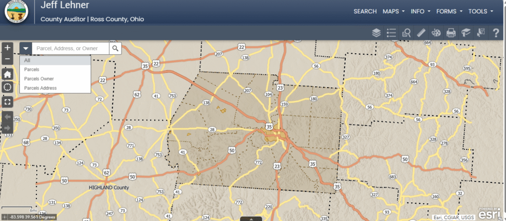 Step 2: Search for a Property Record