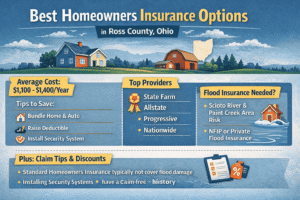 Best Homeowners Insurance Options in Ross County, Ohio
