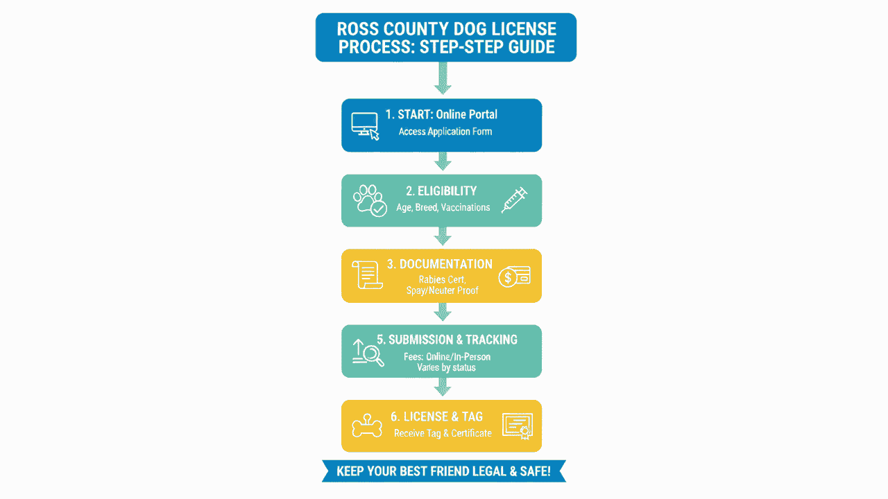 Ross County Ohio Dog License and Application: Complete 2025 Guide