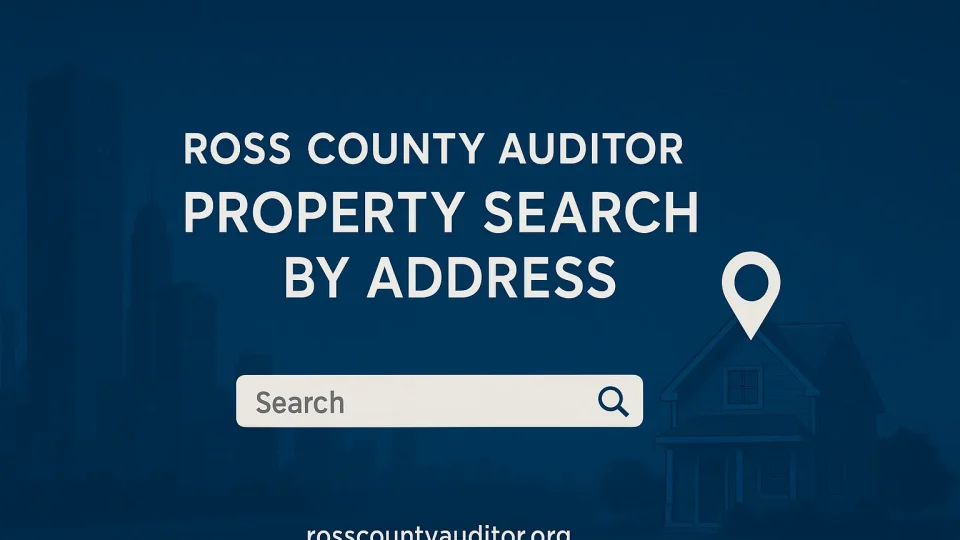 Ross County Property Search by Address